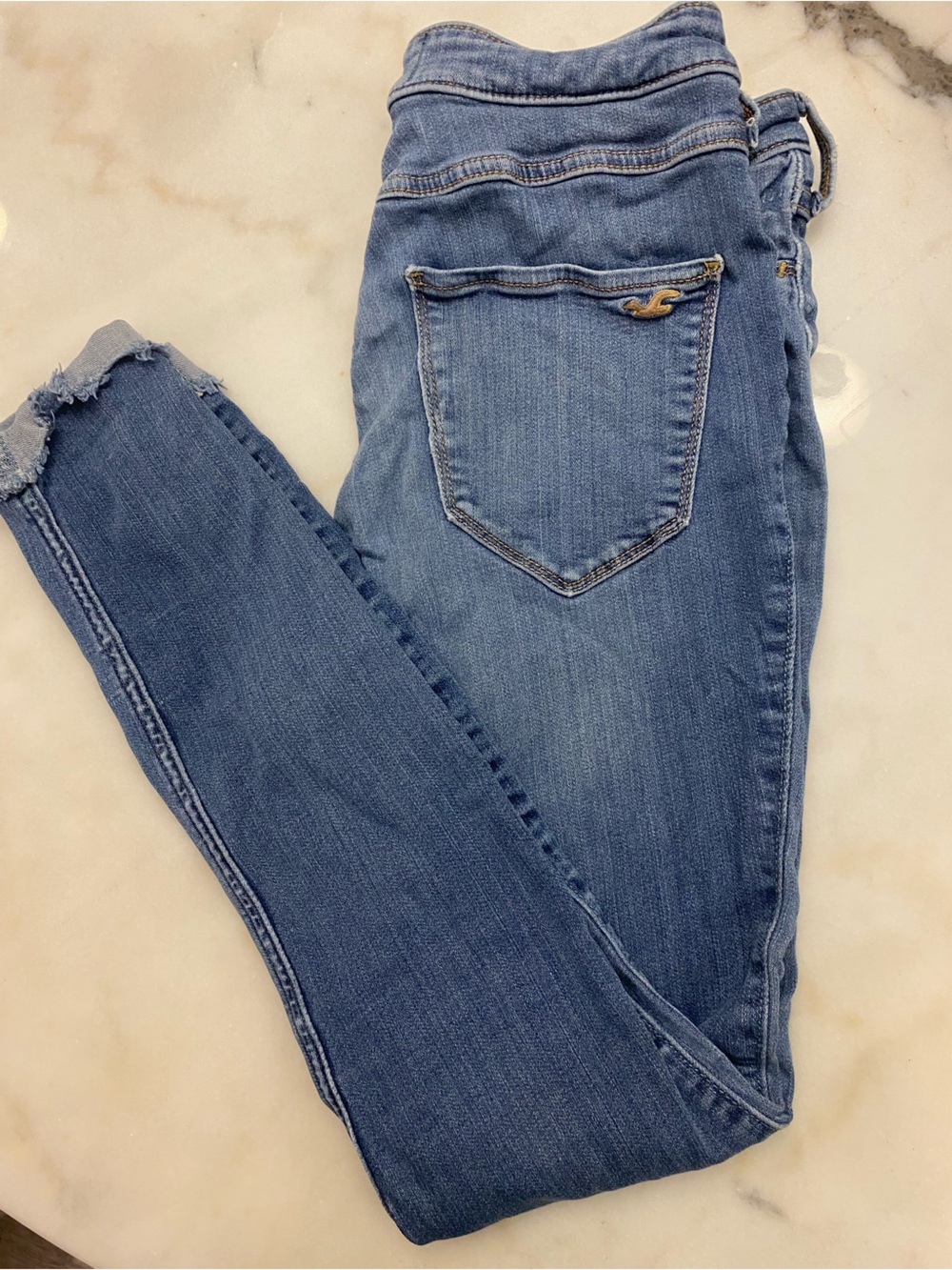 Hollister Mid-Blue Skinny Jeans